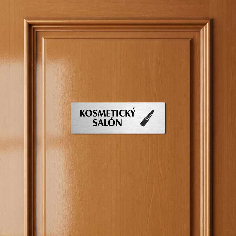 Kosmetický salón, 240x79mm, zlatá popiska 